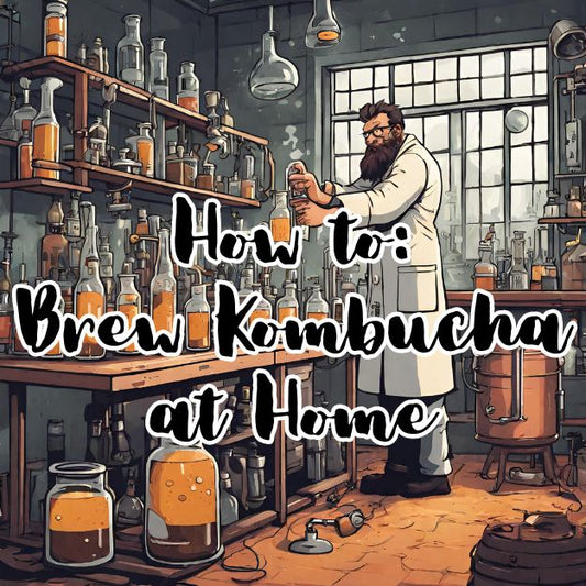 How To Brew Your Own Kombucha at Home with White Labs Kombucha Scoby