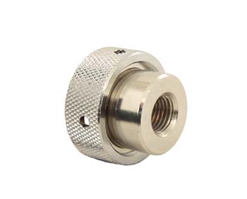 Beer faucet adapter for attaching a draft faucet to a ball lock quick disconnect