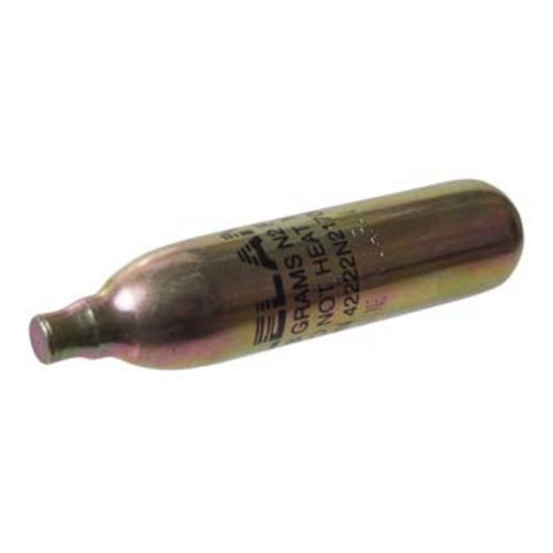 1.8g disposable nitrogen cartridge for compatible beverage dispensing setups