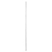 Straight stainless beverage dip tube for Firestone and Cornelius corny kegs