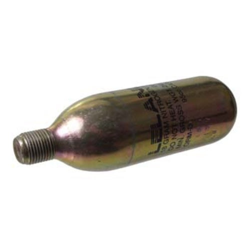 18g disposable nitrogen cartridge for compatible beverage dispensing setups