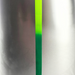 Cold activated keg filler sticker on stainless keg