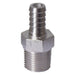 304 stainless 1/2 in. MPT x 3/8 in. barb fitting