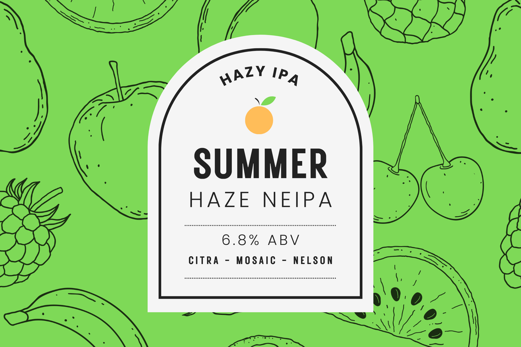 Summer Haze NEIPA Beer Kit | 6.8% ABV | 5 Gallon All-Grain Recipe Kit