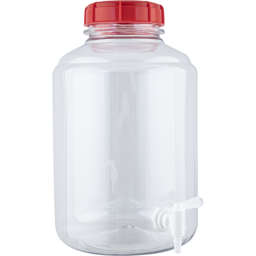 FerMonster™ 3 Gallon Carboy with Spigot | PET Plastic Lightweight & Durable