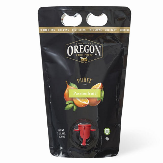 Oregon Fruit Puree Passionfruit Puree | 49 oz. Pouch with Pour Spout