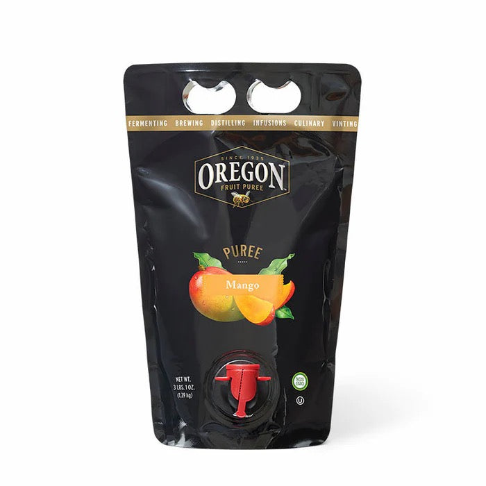 Oregon Fruit Puree Mango Puree | 49 oz. Pouch with Pour Spout