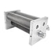 Close-up of KegLand MaltMuncher 3 roller grain mill knurled rollers
