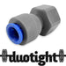 Duotight 9.5mm x 1/2" BSP female push-in fitting for EVABarrier tubing