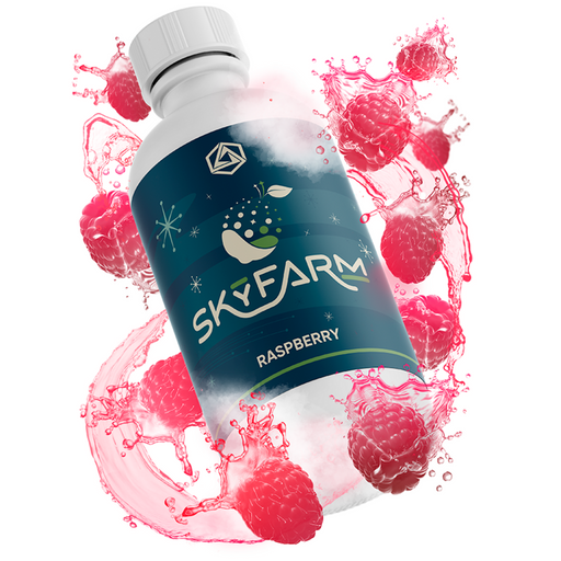 Abstrax Skyfarm Raspberry natural fruit flavor bottle for beer cider seltzer and kombucha