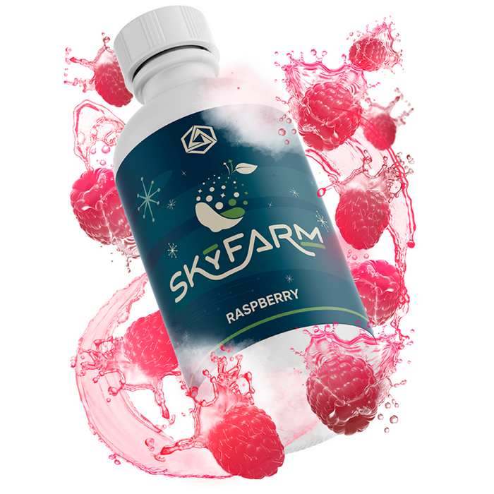 Abstrax Skyfarm Raspberry natural fruit flavor bottle for beer cider seltzer and kombucha