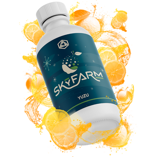 Abstrax Skyfarm Yuzu natural fruit flavor bottle for beer cider seltzer and kombucha