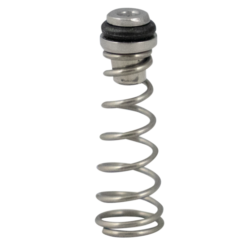 Poppet valve and spring for Keg Gas Post.