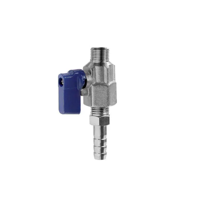 Regulator Ball Valve | 1/4" NPT to 5/16" Barb Fitting
