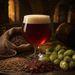 Abbey Lantern Belgian Dubbel extract with grains recipe kit artwork