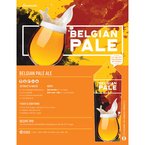 Belgian Pale | Beginner Beer Recipe Kit | 5 Gallon Brewing Kit