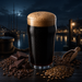 Illustrated artwork for Black Harbor Porter recipe kit partial mash version