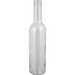 Clear glass bottle, in the Bordeaux style, 375 ml volume, comes in a case of 24 bottles.