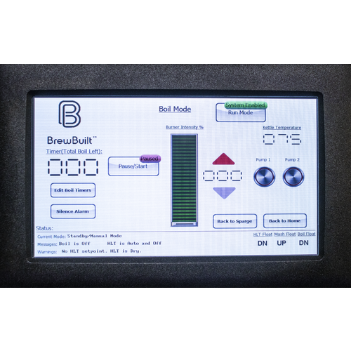 BrewBuilt® | The Low Rider Digital Electric BrewSculpture™ V4 | 20 Gallon