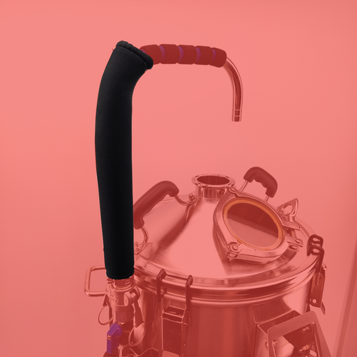 BrewZilla 35L Gen 4 neoprene jacket installed on the brewing system