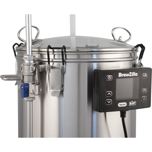 BrewZilla All Grain Brewing System | Gen 4 | Integrated Pump | Includes Wort Chiller | Wifi | Bluetooth | Rapt | 35L | 9.25G | 220V