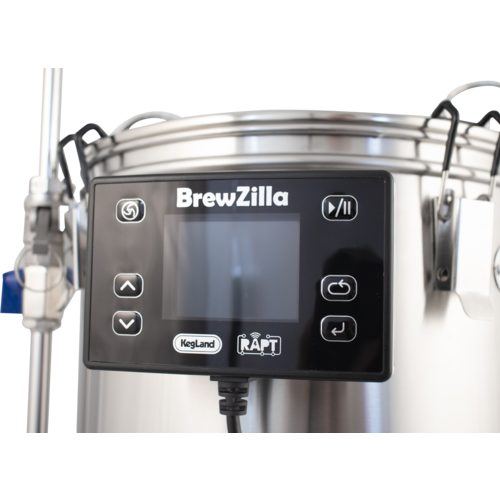 BrewZilla All Grain Brewing System | Gen 4 | Integrated Pump | Includes Wort Chiller | Wifi | Bluetooth | Rapt | 35L | 9.25G | 220V