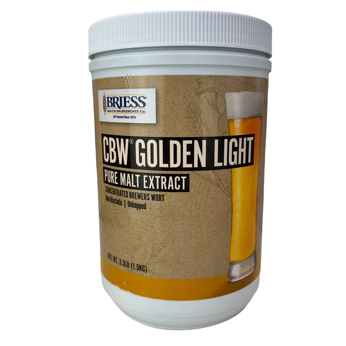 Briess CBW® Golden Light LME | 3.3 lbs Liquid Malt Extract
