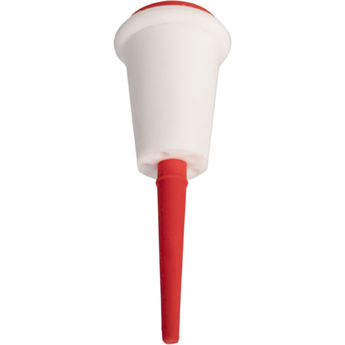 Image of CellarScience's cutting edge innovation, a more sanitary airlock, side view.