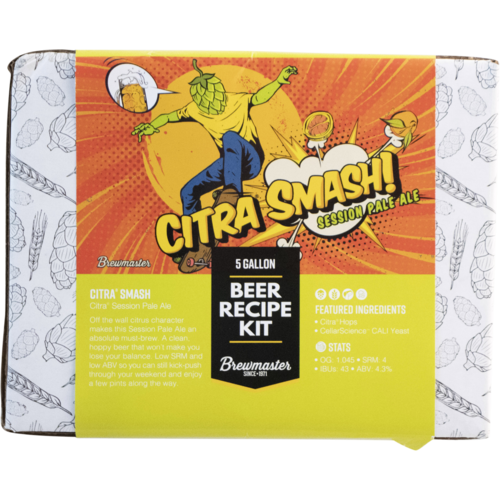 Citra Smash Session Pale Ale | Beginner Beer Recipe Kit | 5 Gallon Brewing Kit