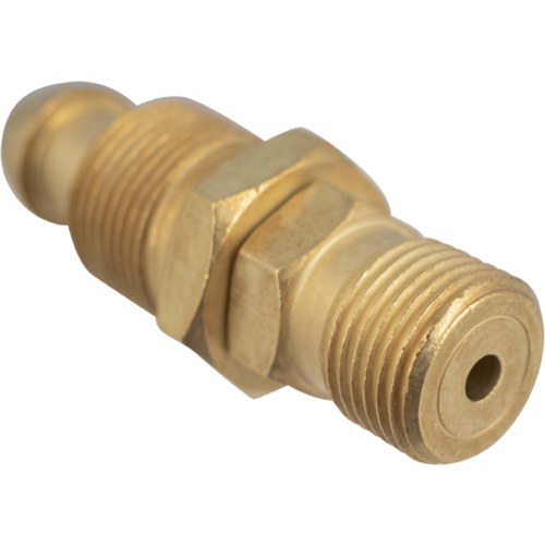 KOMOS® CO2 Regulator to Nitrogen or Argon Tank Adapter | CGA320 male thread by CGA580 male thread