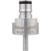 Up close image of the DuoTight KL20435, Quick Disconnect Carbonation adapter for BrewBuilt Flex Chambers