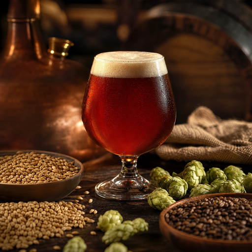 Crown Cellar English Barleywine all-grain recipe kit artwork