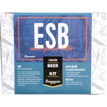 ESB (Extra Special Bitter) | Beginner Beer Recipe Kit | 5 Gallon Brewing Kit