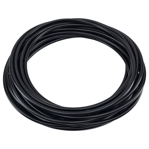 Roll of Black UV Blocking EVABarrier tubing in 6.3mm ID x 9.5mm OD.