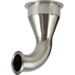 FermZilla stainless tri-clamp reducing elbow fitting for 3 inch to 1.5 inch tri-clamp fermenter hardware