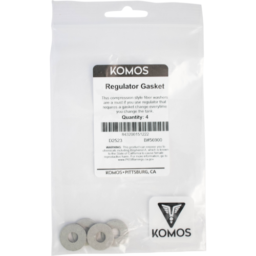 4-Pack of Regulator Gaskets in the packaging.