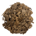 A pile of medium toasted French Oak chips used for flavoring wine and mead