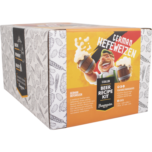 German Hefeweizen | Beginner Beer Recipe Kit | 5 Gallon Brewing Kit