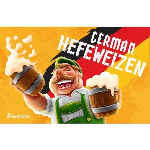 German Hefeweizen | Beginner Beer Recipe Kit | 5 Gallon Brewing Kit