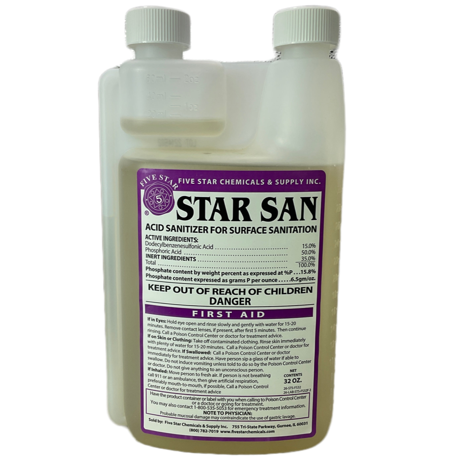 Star San Sanitize by Five Star - 32 oz.