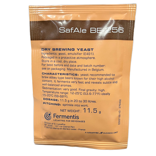 Fermentis SafAle™ BE-256 Belgian Strong Ale Dry Yeast