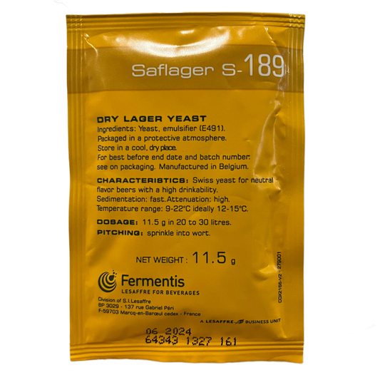 Fermentis SafLager™ S-189 Swiss Dry Lager Yeast