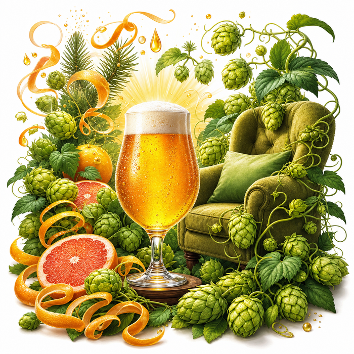 Hop Therapy Centennial IPA | All-Grain Recipe Kit | 5 Gallons text-free product artwork