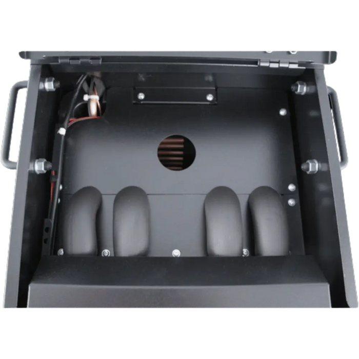 BrewBuilt Icemaster 2 Chiller for regulating fermentation temperatures, reservoir interior view.