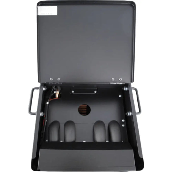 BrewBuilt Icemaster 2 Chiller for regulating fermentation temperatures, reservoir interior view.