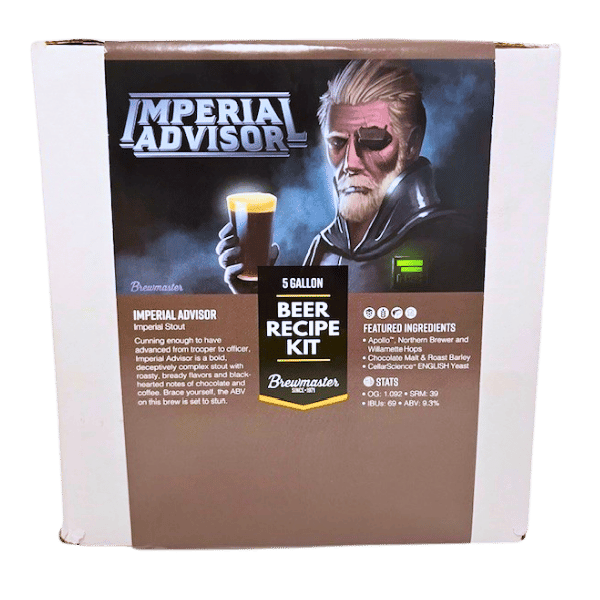 Imperial Advisor Imperial Stout | Beginner Beer Recipe Kit | 5 Gallon Brewing Kit