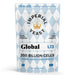 Imperial Yeast Global, liquid brewing yeast pouch for beer fermentation.