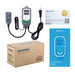 Inkbird ITC-308-WIFI temperature controller package contents with probe and manual