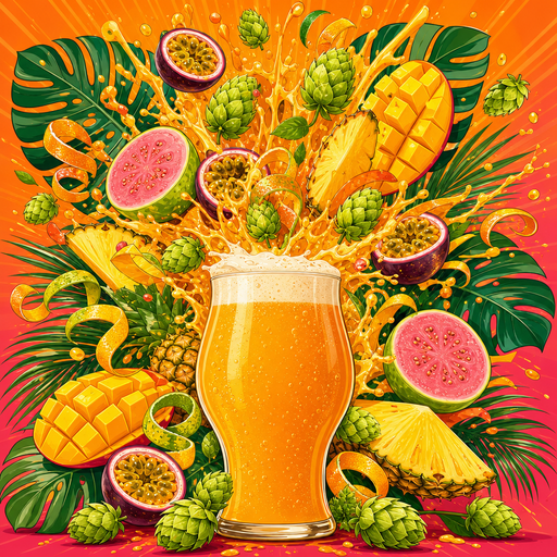 Hazy IPA recipe kit artwork