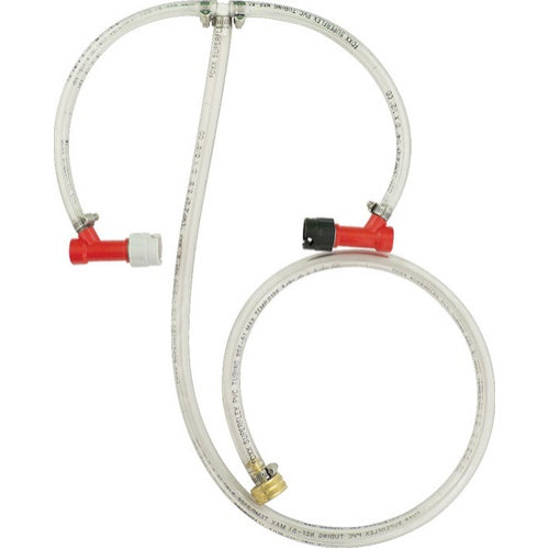 Pin Lock Corny Keg Rinser with Hose Bib Connection